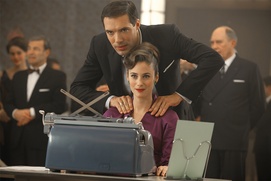 Une scène du film Populaire