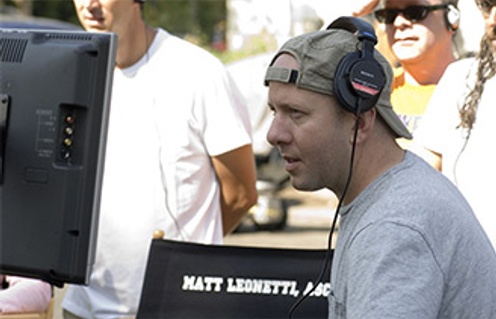 Steve Pink sur le plateau de Accepted