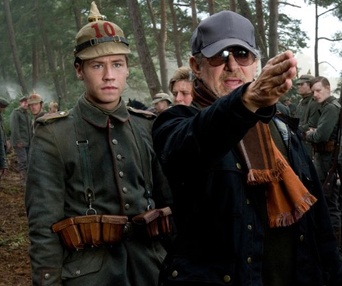 Sur le plateau du film War Horse