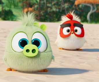 Une scène du film The Angry Birds Movie 2