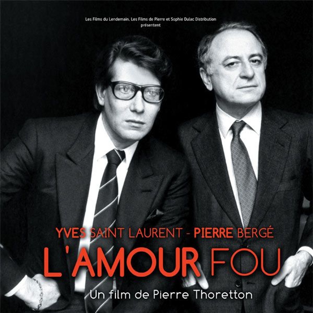 Affiche du film Yves Saint Laurent – Pierre Bergé, l'amour fou