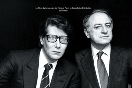 Affiche du film Yves Saint Laurent – Pierre Bergé, l'amour fou Affiche du film Yves Saint Laurent – Pierre Bergé, l'amour fou