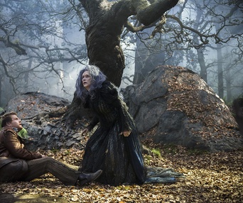 Une scène du film Into the Woods