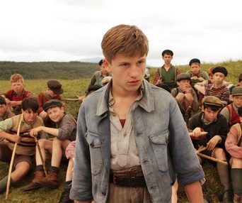 Une scène du film La nouvelle guerre des boutons