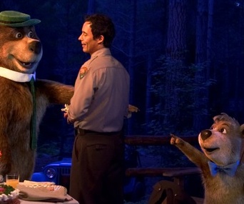 Une scène du film Yogi Bear