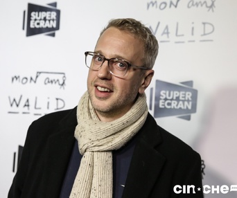 Sur le tapis rouge du film Mon ami Walid