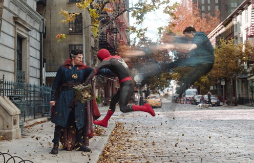 Une scène du film Spider-Man: No Way Home
