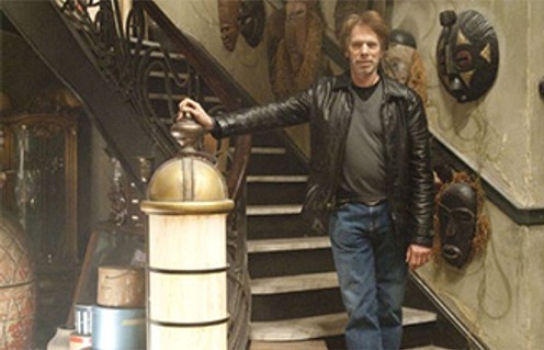 Jerry Bruckheimer sur le plateau de The Sorcerer's Apprentice
