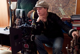 Sur le plateau du film Les Seigneurs