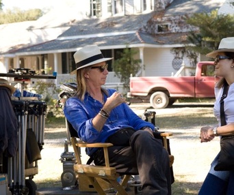 Sur le plateau du film The Lucky One