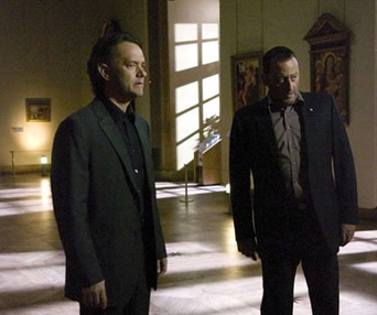 Tom Hanks et Jean Reno dans Da Vinci Code