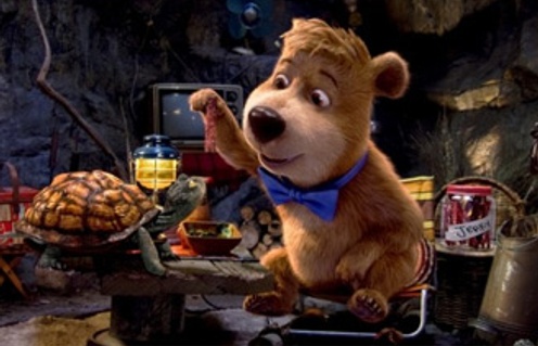 Une scène du film Yogi Bear