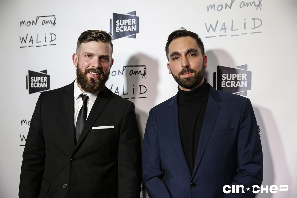 Sur le tapis rouge du film Mon ami Walid