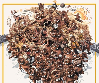 Affiche du film Hundreds of Beavers