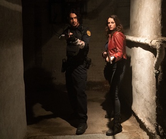 Une scène du film Resident Evil: Welcome to Raccoon City