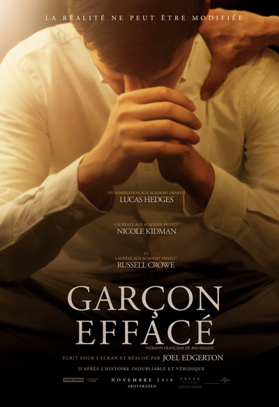 Affiche du film Garçon effacé