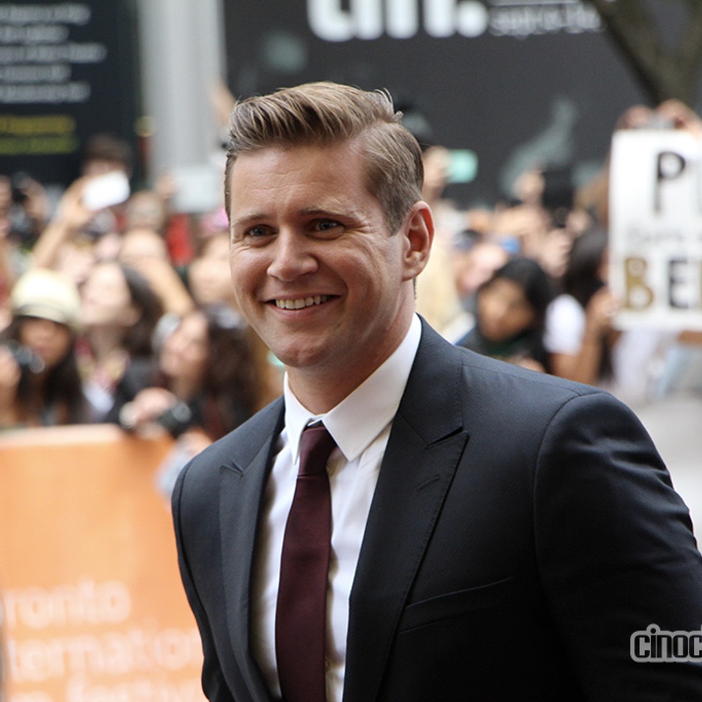 Sur le tapis rouge du film The Imitation Game