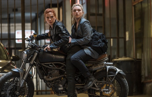Une scène du film Black Widow