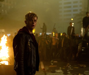 Une scène du film Metallica Through the Never