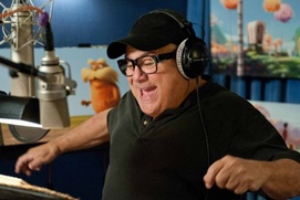 Dans le studio d'enregistrement du film The Lorax Dans le studio d'enregistrement du film The Lorax