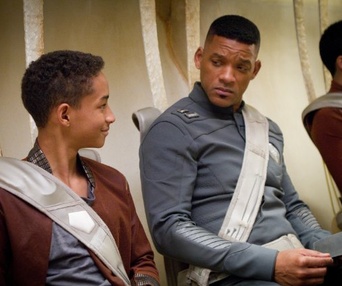 Une scène du film After Earth