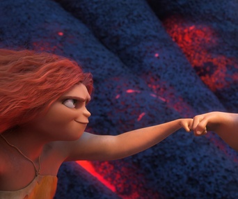 Une scène du film The Croods: A New Age