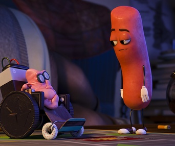 Une scène du film Sausage Party