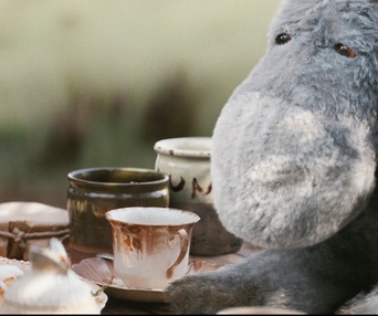 Une scène du film Christopher Robin