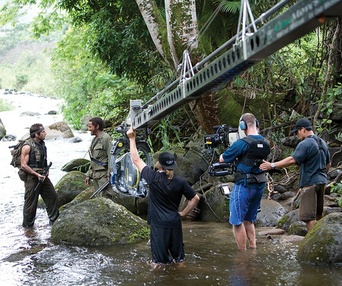 Scène du film Tropic Thunder