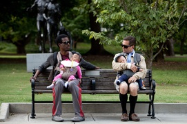 Une scène du film What to Expect When You're Expecting Une scène du film What to Expect When You're Expecting