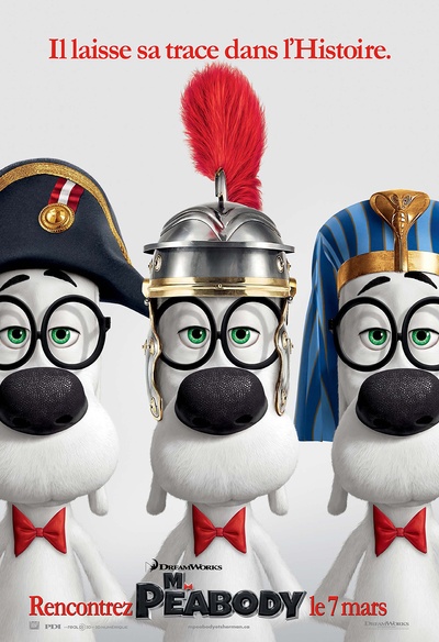 Affiche du film M. Peabody et Sherman