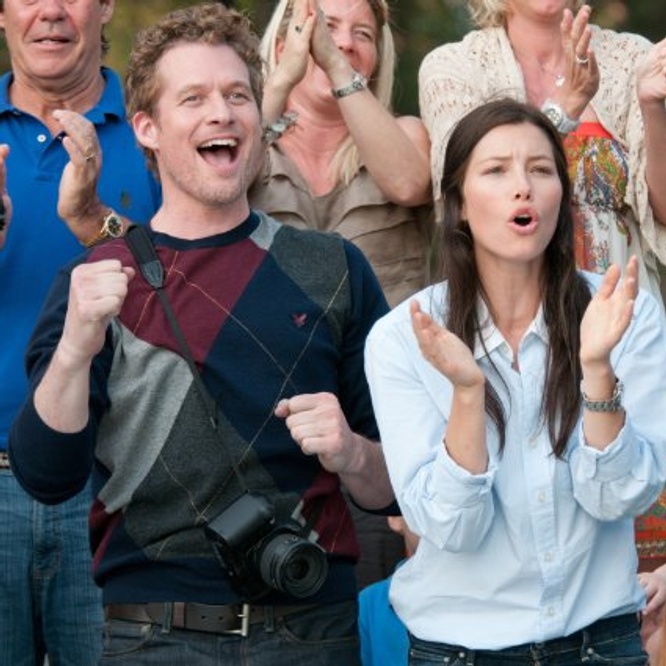 Une scène du film <em>Playing for Keeps</em>
