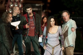 Sur le plateau du film The Sorcerer's Apprentice Sur le plateau du film The Sorcerer's Apprentice