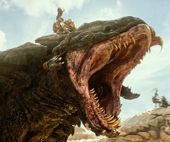 Une scène du film Gods of Egypt