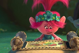 Une scène du film Trolls World Tour Une scène du film Trolls World Tour