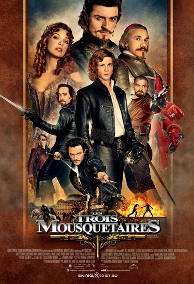 Affiche du film Les trois mousquetaires