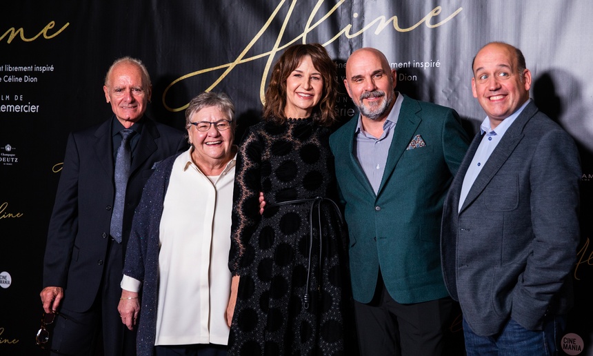 Photos : Valérie Lemercier présente son film Aline en première à Montréal