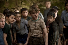 Une scène du film La guerre des boutons