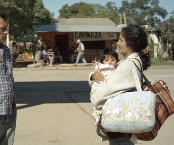 Une scène du film Les acacias