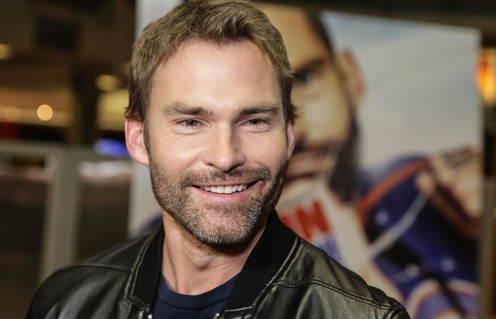 Sur le tapis rouge du film Goon: Last of the Enforcers
