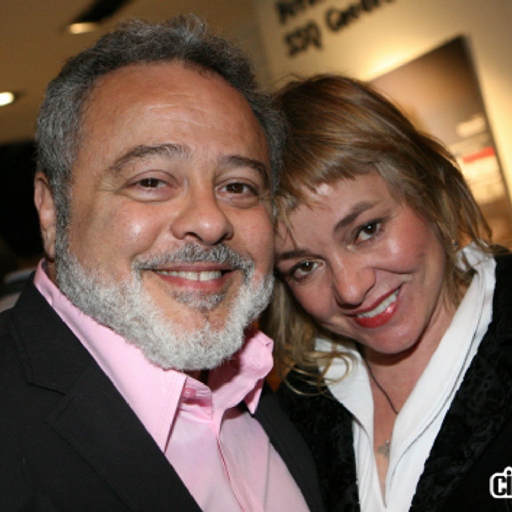 Manuel tadros et Geneviève Dolan sur le tapis rouge de J'ai tué ma mère