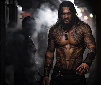 Une scène du film Aquaman