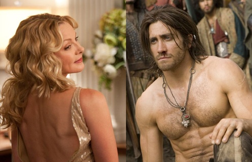Kim Cattrall dans Sex and the City 2 et Jake Gyllenhaal dans Prince of Persia: The Sands of Time