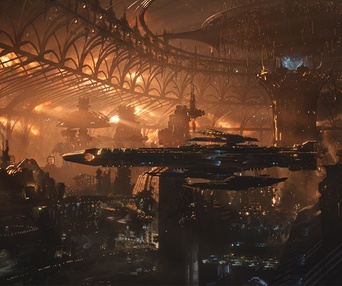 Une scène du film Jupiter Ascending