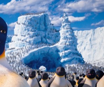 Une scène du film Happy Feet Two