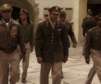 Une scène du film Red Tails