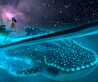 Une scène du film Moana 2