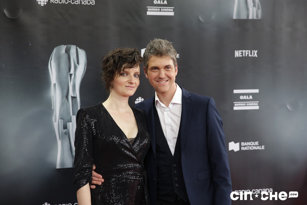 Sur le tapis rouge du Gala Québec Cinéma 2019