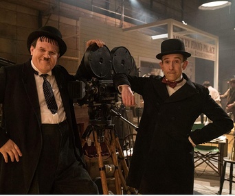 Une scène du film Stan & Ollie