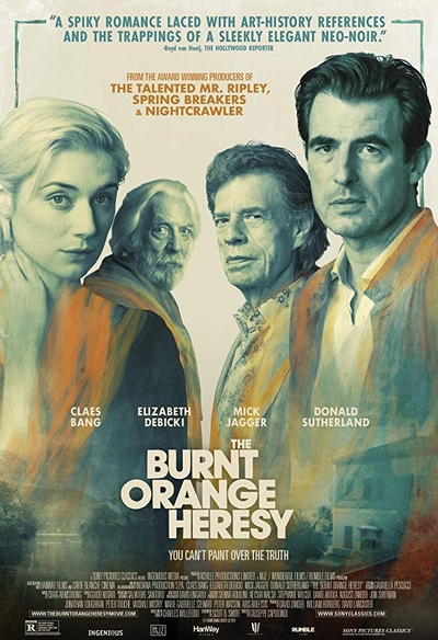 Affiche du film The Burnt Orange Heresy